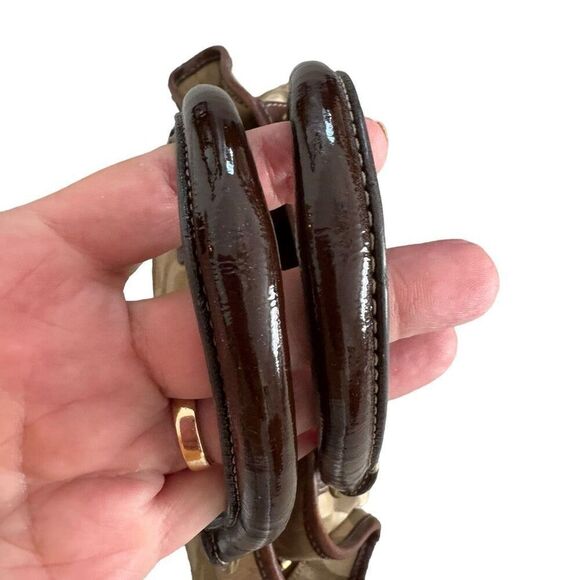 COACH Madison Julianne Op Art Signature Tote Large Satchel Shoulder Bag 12963 - Picture 9 of 10